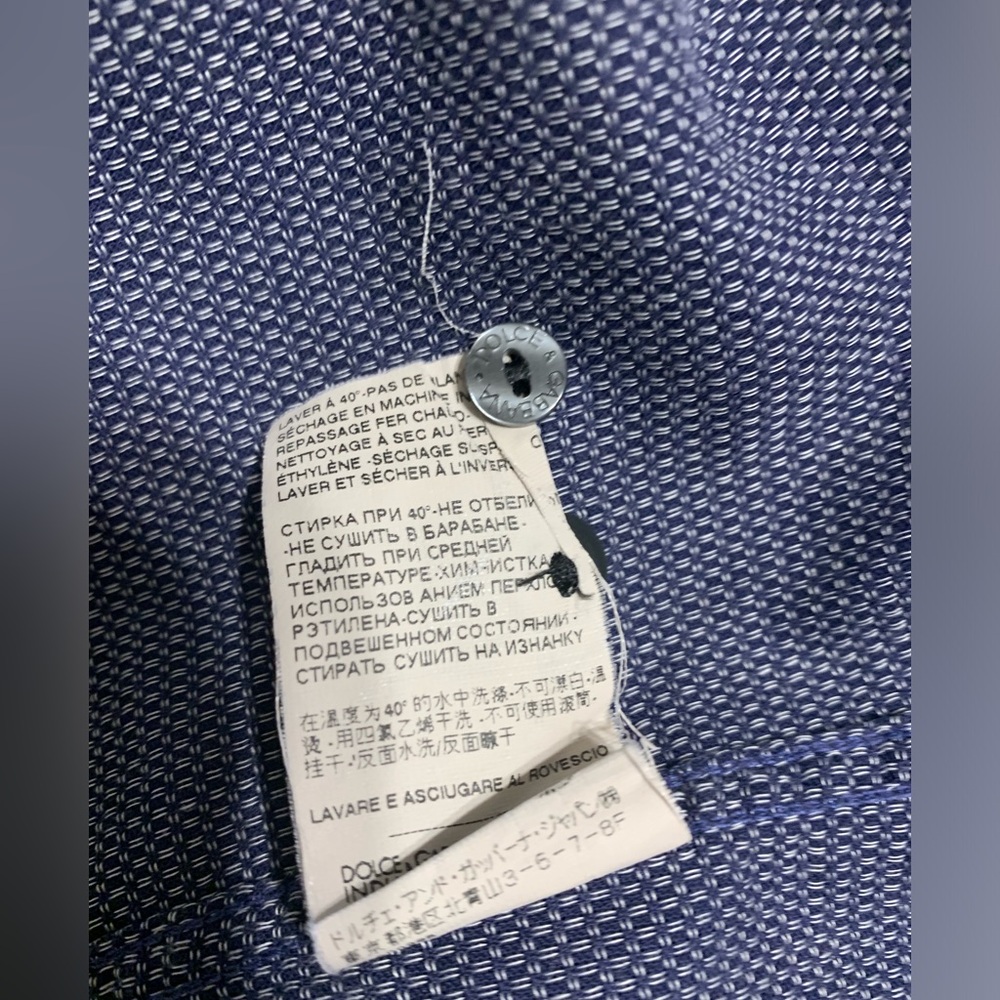 Dolce & Gabbana Martini Fit Men’s Button Up shirt - Picture 6 of 9